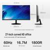 HKC C270 27-inch 1800R Curved FHD Monitor CN Plug (adapter Included)