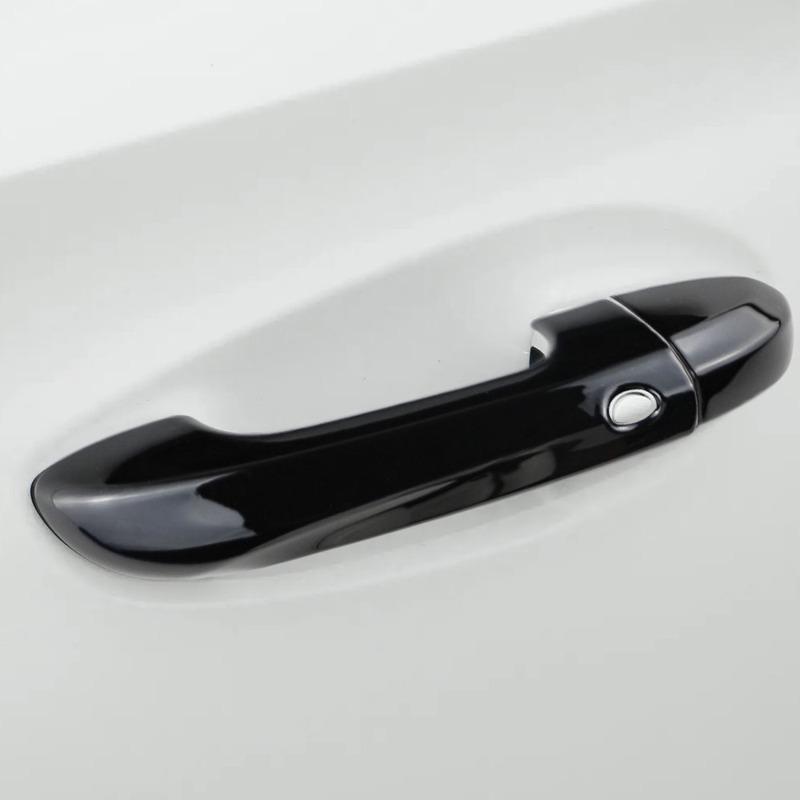 LHD/RHD Carbon Fiber Car Door Handle Cover Sticker Exterior Mouldings for MG4 MG 4 EV 2024 ACC.