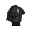 Adidas Casual Sports Solid Color Zip-Up Jacket Men Jacket Black H65738
