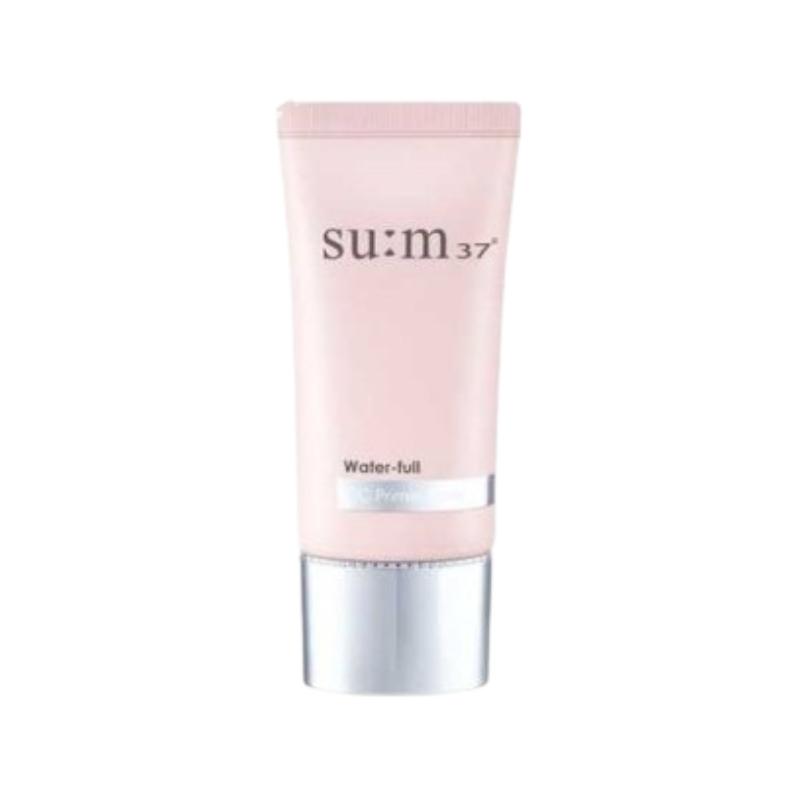 SU:M37 Water-full CC Primer Base SPF20 PA++ 45ml | Hydrating Color-Correcting Makeup Base with Fermented Ingredients