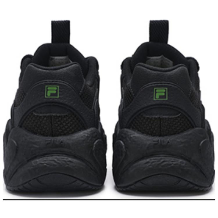 FILA Croissant Comfortable Versatile Breathable Low-Top Dad Shoes Men sneaker Black F12M342103FIB