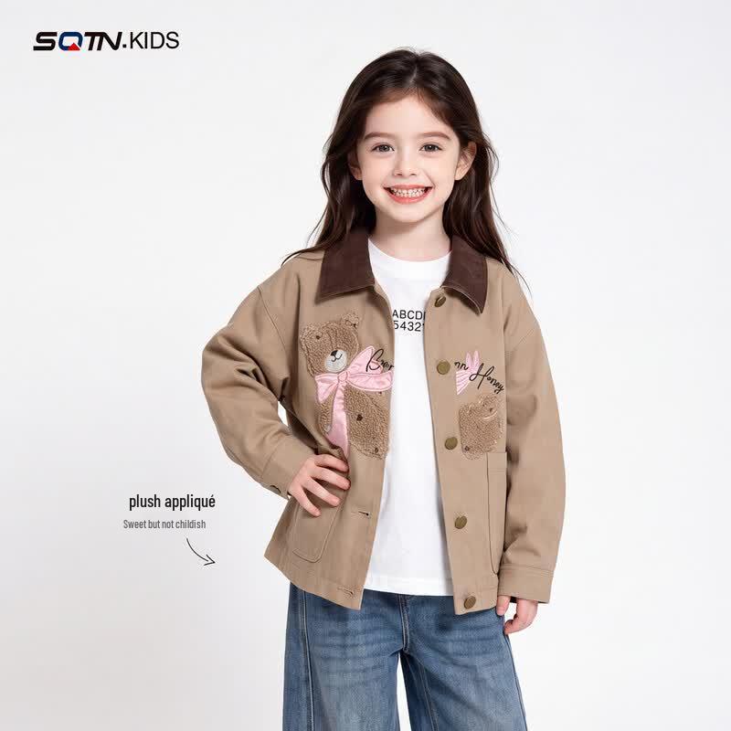 Girls Stylish Spring/Autumn Denim Jacket 110