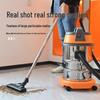 Industrial & Household High-Power Wet/Dry Vacuum Cleaner for Initial Cleaning, Grout Sealing, Automotive & Commercial Use