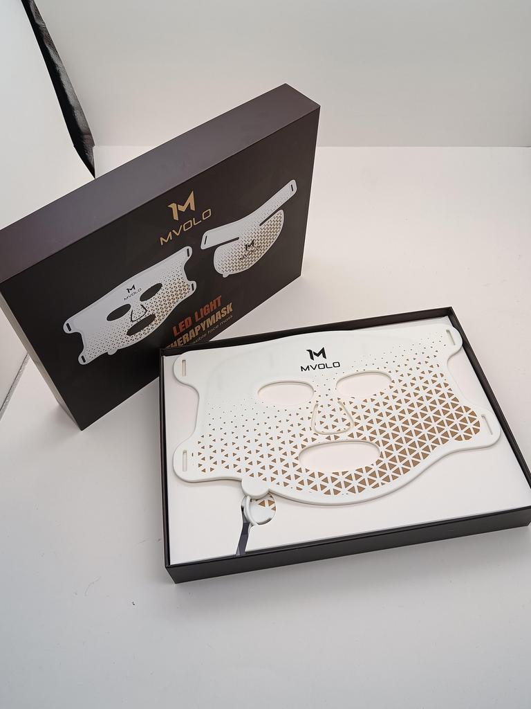 Mvolo LED Face mask - red light therapy - beauty - relaxation