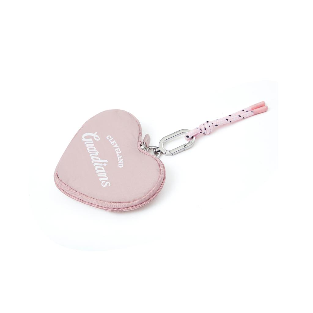 New MLB Cleveland Indians Team Cotton Coin Purse Small Women's Pink 3APOH015N-45PKM