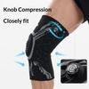 Smart Knob Knee Brace Lateral Stabilizer Patella Gel Pad Compression Support for Meniscus Tear Pain Relief