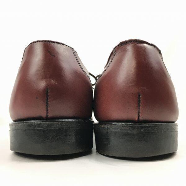 Vintage Stafford Wholecut Schuhe vor den 1980er Jahren Burgunder Größe 11D (Ca.. 28.529.5cm) Herren(GEBRAUCHT)