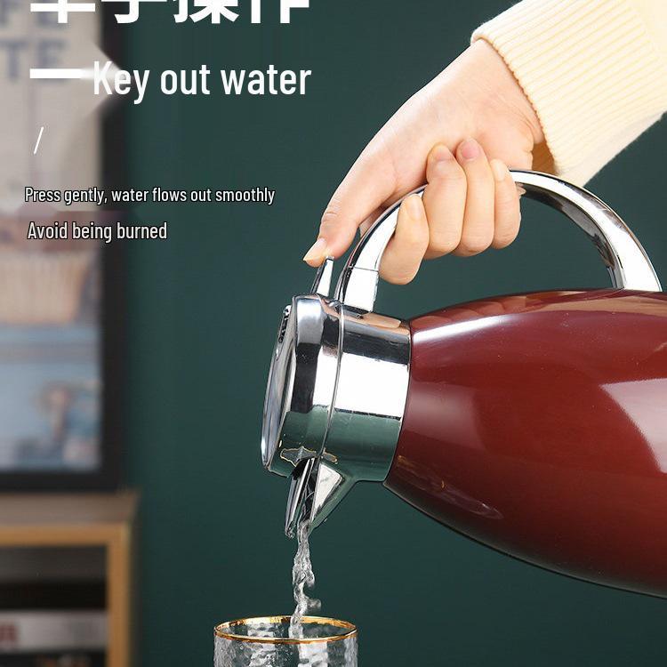Large Capacity 304 Stainless Steel Vacuum Thermos Flask for Home, Car, & Dormitory Use