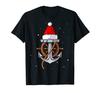 Anchor Santa Hat Funny Boat Sailing Christmas Matching T-Shirt