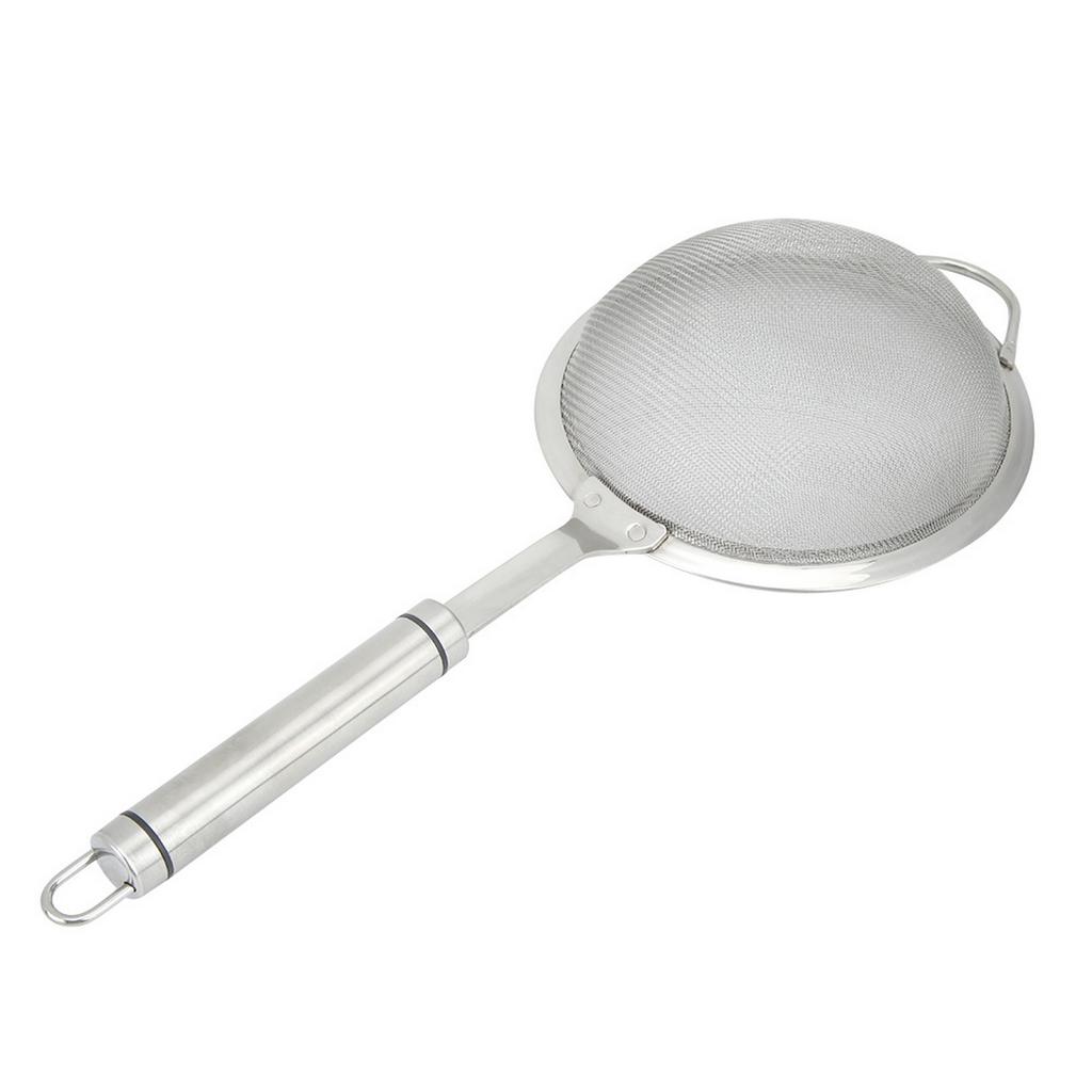 Stainless Steel Long Handle Filter Spoon Strainer Kitchen Utensil Cooking Strain Tool