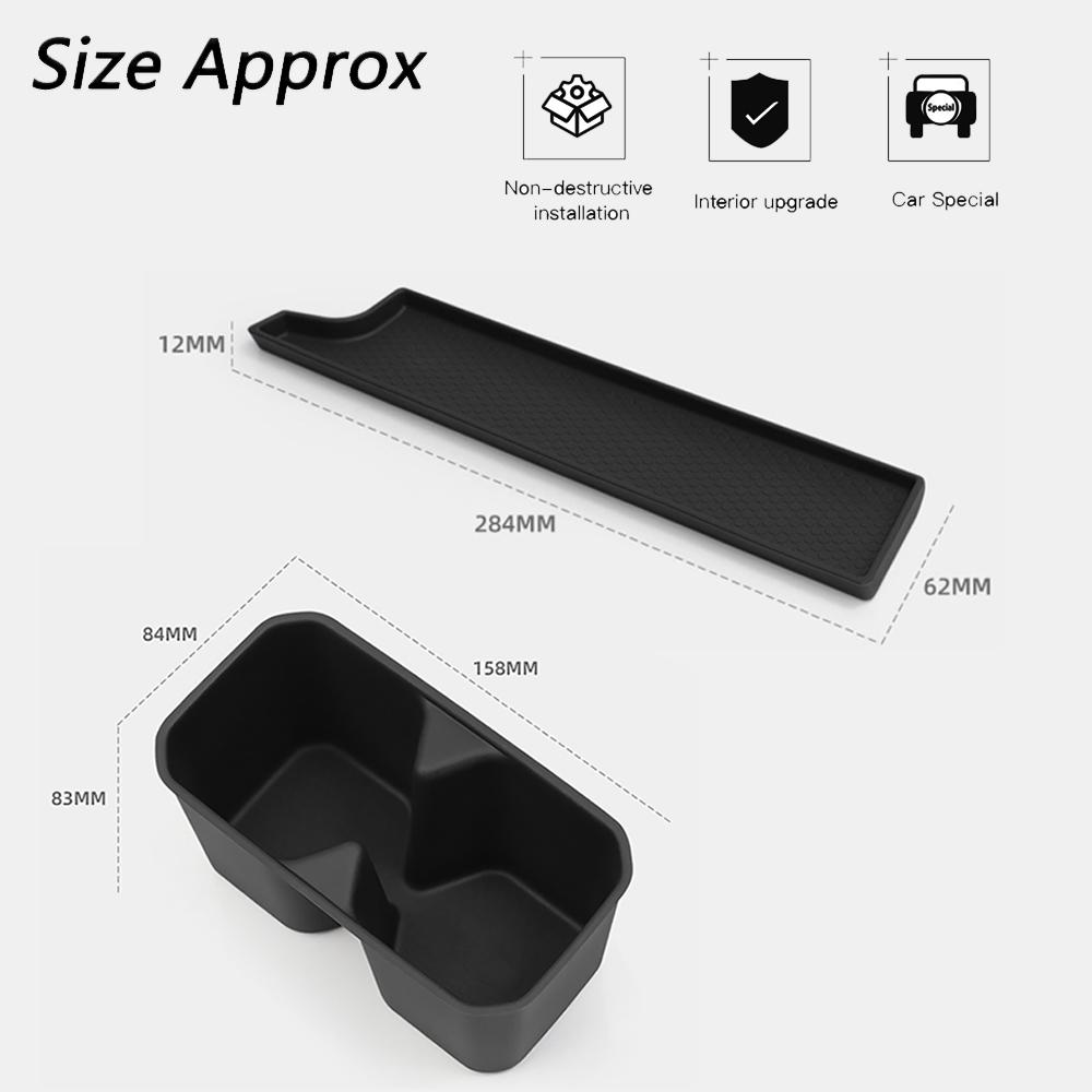 Front Passenger Handle Box Storage Organizer Center Console Cup Holder Inserts Cover For Suzuki Jimny 2026 2026 Car Accessories