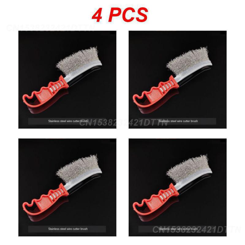 1~5PCS Handle Simple General Gap Kitchen Steel Wire Security Portable Clean Home Furnishing Brush Durable Convenient