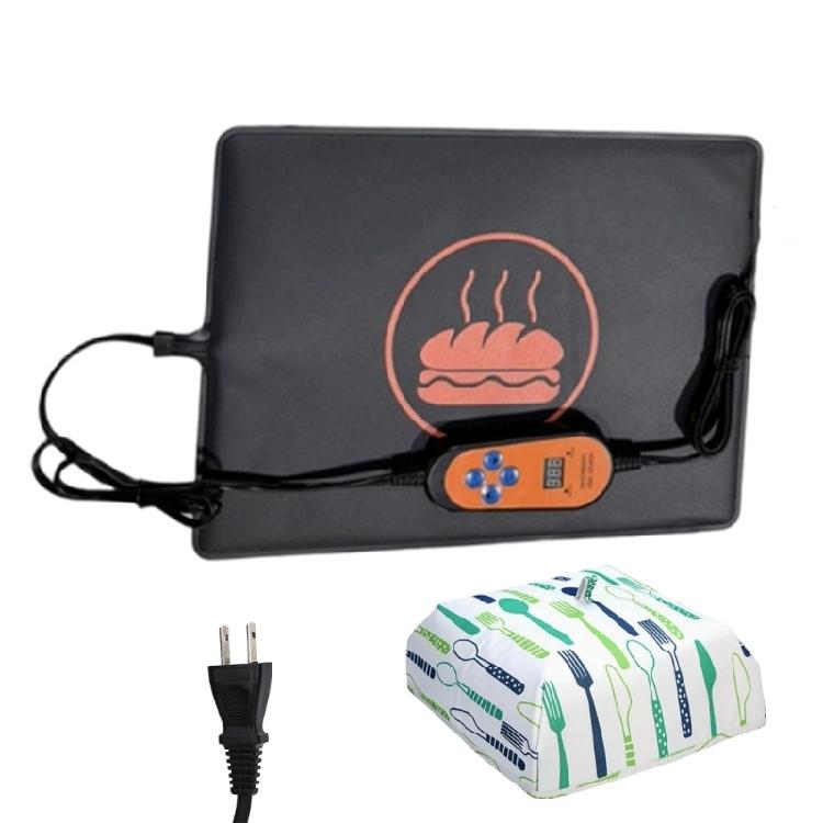 

Multipurpose Thermostat Sourdough Warming Mat with Cover For Winter Proofing Bread Making Bread Maker Accessory