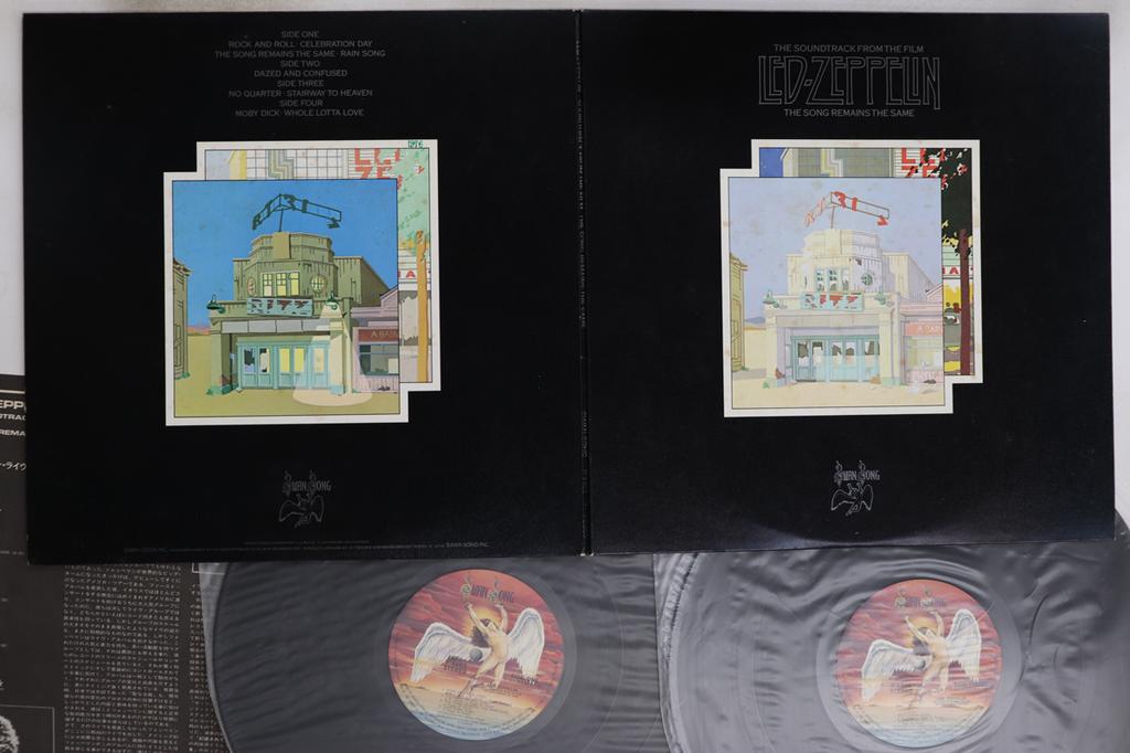 LP Record LED ZEPPELIN - Soundtrack From The Film The Song R P44034 SWAN SONG 1983 Japan Rock Used
