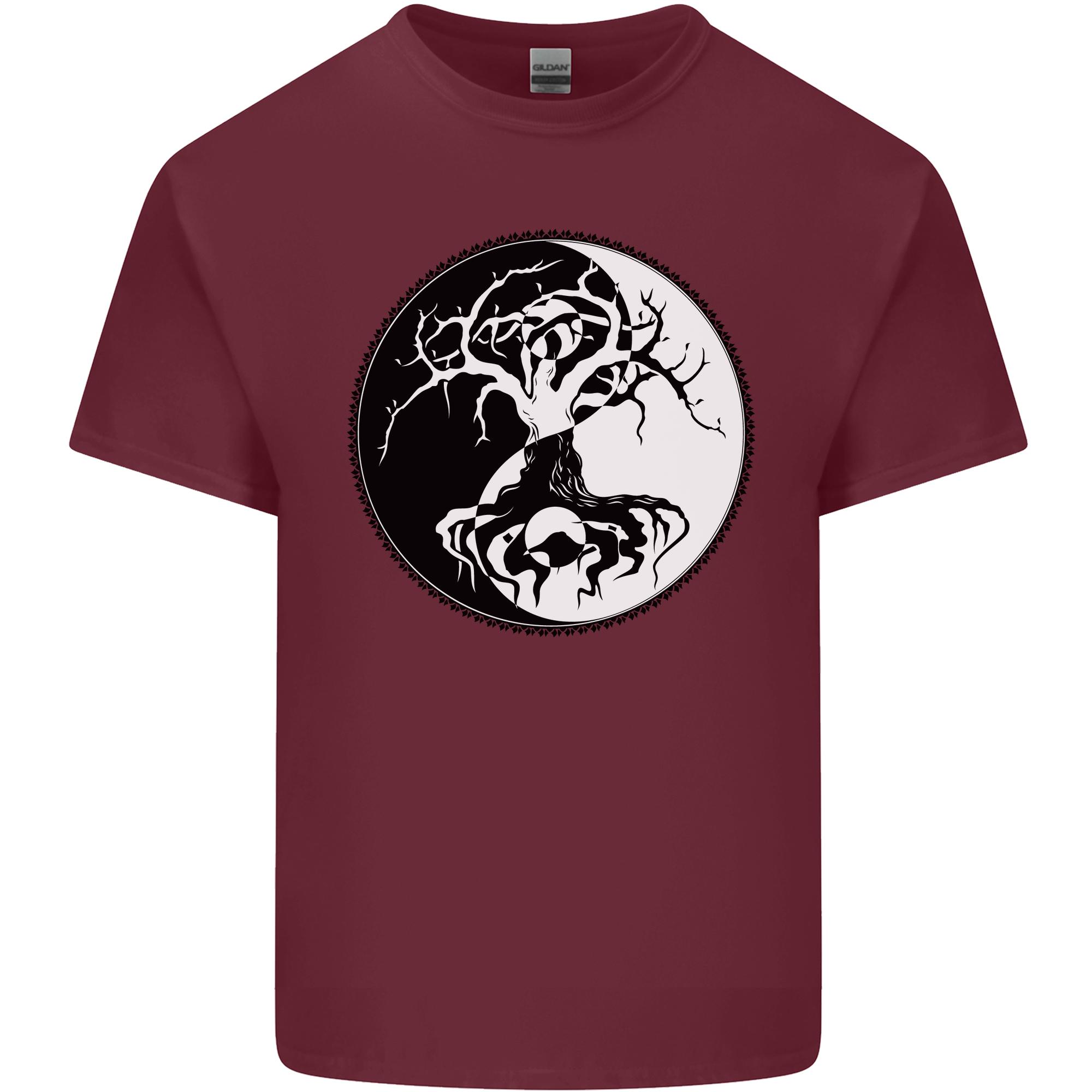 Yggdrasil Tree Unisexs Light Cotton TShirt S