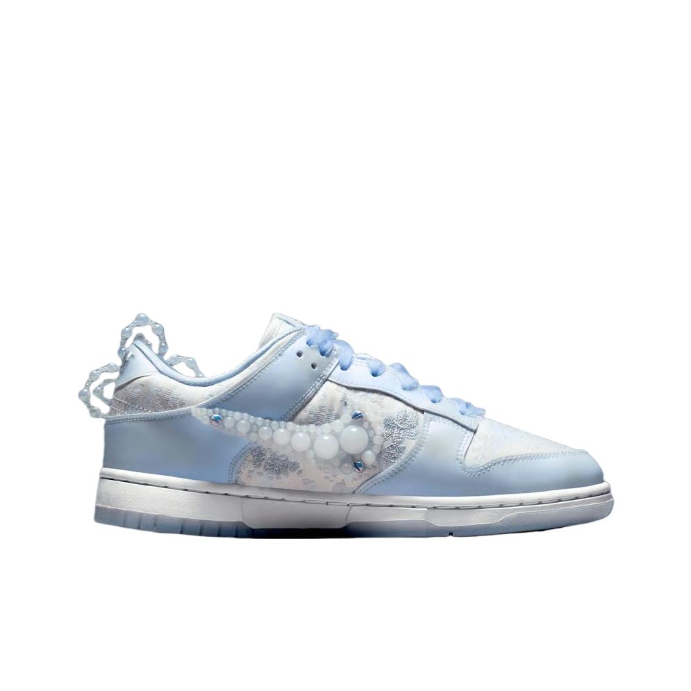 Nike Susan Fang x  Dunk Low Artist Collection Women Sneakers Blue Summit-White Wolf-Grey HV8575-100