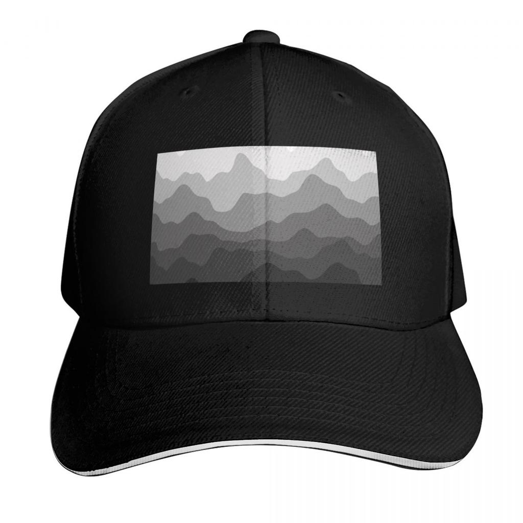Grey mountains Baseball Cap Beach Bag Horse Hat Luxury Unisex Hat hard hat Womens Hats For The Sun Unisexs