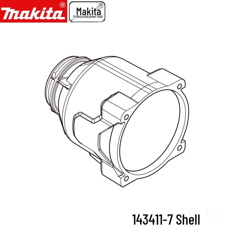 

Makita DTW1001 Корпус ударного гайковерта Штепсель CN (адаптер в комплекті)