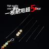 Wenwan Crochet & Beading Set: Steel Wire Hooks, Twisted Needles, and Stringing Line for Buddhist Beads