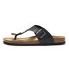 Ruizu Cork Slippers: Trendy Korean-Style Unisex Summer Beach Sandals & Casual Flip Flops