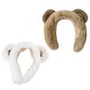 Fashionable Bear Plush Ear Muffs for Halloween Party Keep Warm Outdoor