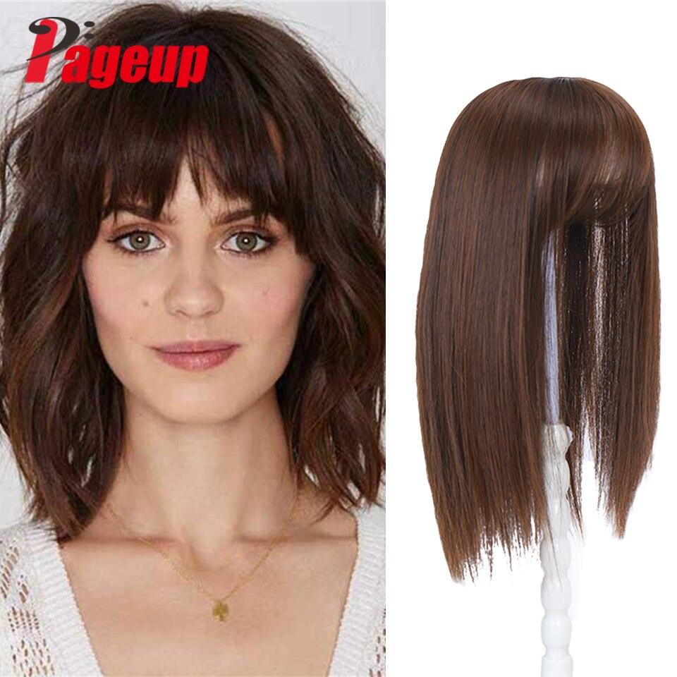 Plancha de pelo superior utilizada para alisar el cabello con flequillo  Horquilla sintética Cubierta de peluca natural Cabello blanco en la parte  superior de comprar a buen precio — entrega gratuita, reseñas