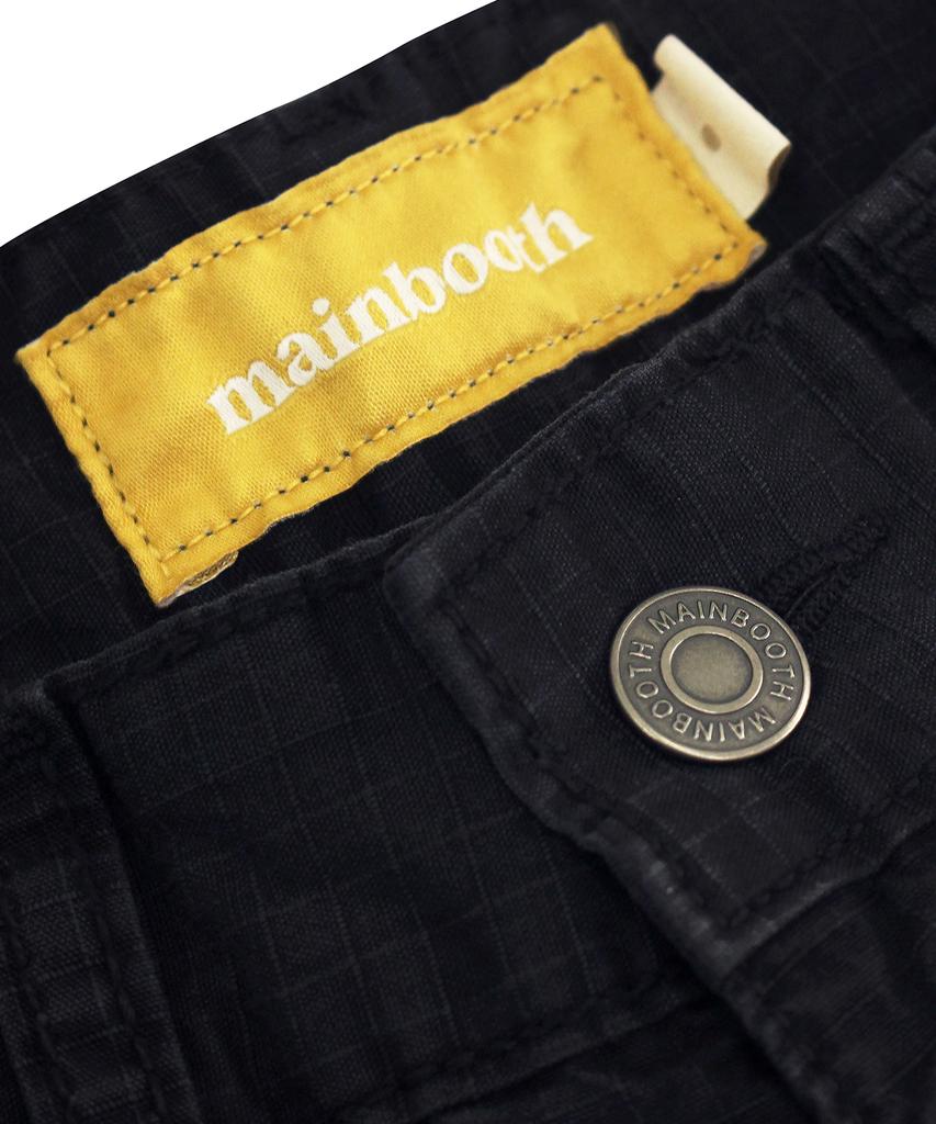 MAINBOOTH Cargo Bootcut Pants(Black)