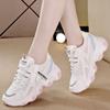 New Summer Breathable Mesh Platform Casual Shoes Show Small Versatile Sports Shoes