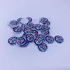 5pcs 11mm 14mm 15mm 15color For Alfa Romeo Stickers Mito 159 147 156 Giulietta Giulia F1 Stelvio Volante GT Car Key Emblem