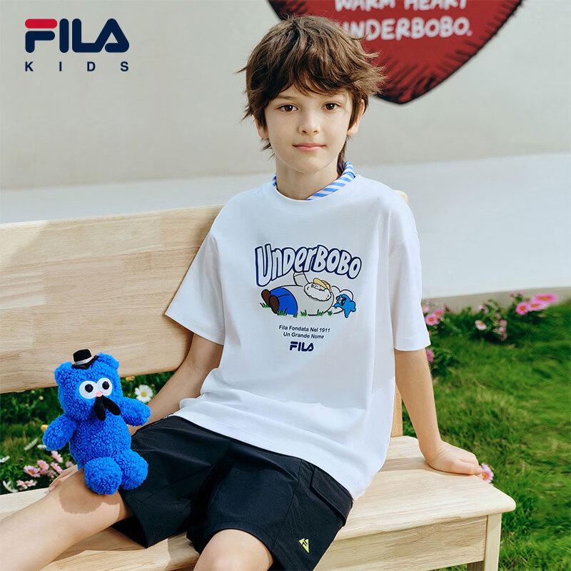 Fila Kids' Summer Cotton Short Sleeve T-Shirt