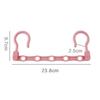 5PCS Space Saver Magic 5-Hole Hanger Hook - Closet Organizer