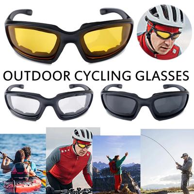Fashionable Square Sunglasses Men UV Protection Outdoor Sports Running Cycling Sun Glasses Anti-glare Dustproof Goggles