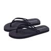 Thick-bottomed Slope Heel Mid-heel Flip-flops Women's Outdoor Wear Flat-heeled Slippers Double with Beach Mop Non-slip Cool Slippers