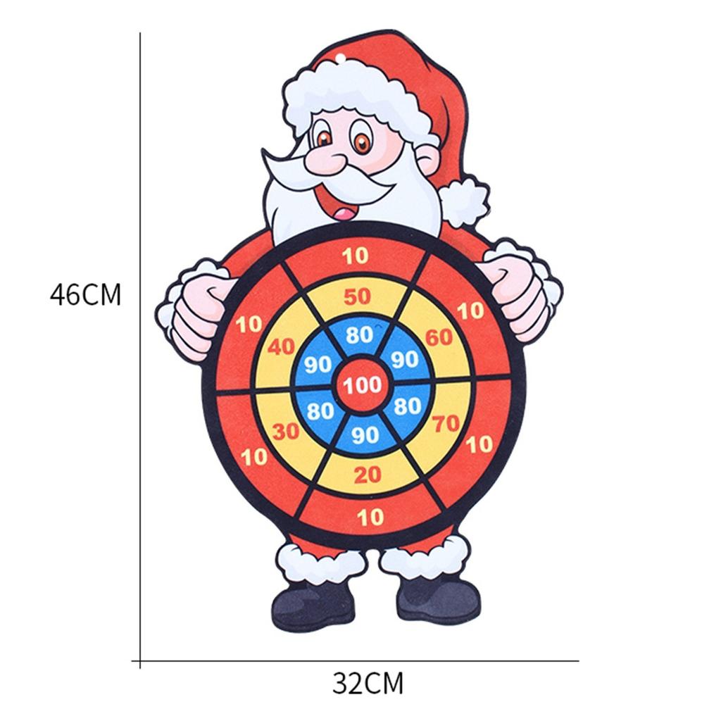 Dětský pokoj Nástěnný vánoční terč na šipky Sticky Ball Flying Ball Target