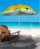 Sombrilla de jardín para playa - estampado de playa