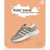 adidas Originals Retropy F2 Leather Comfortable Versatile Durable Low-Top Running Shoes Kids Sneaker Brown JP7031