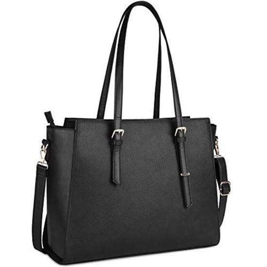NEWHEY Business bag women large capacity tote 15.6-inch PC handbag A4 shoulder 2-way waterproof.