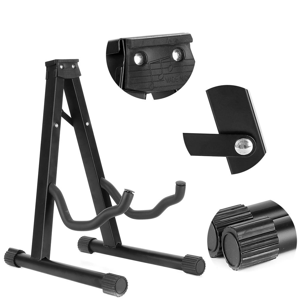 Gitarrenständer A-Rahmen Faltbarer Displayhalter für Akustik-Elektro Tragbare Aufbewahrungszubehör