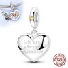Copper Life Was A Box of Chocolates Pendant Classic Charm Compatible With Authentic Charm Bracelets Women Do It Yourself Jewellery Gift