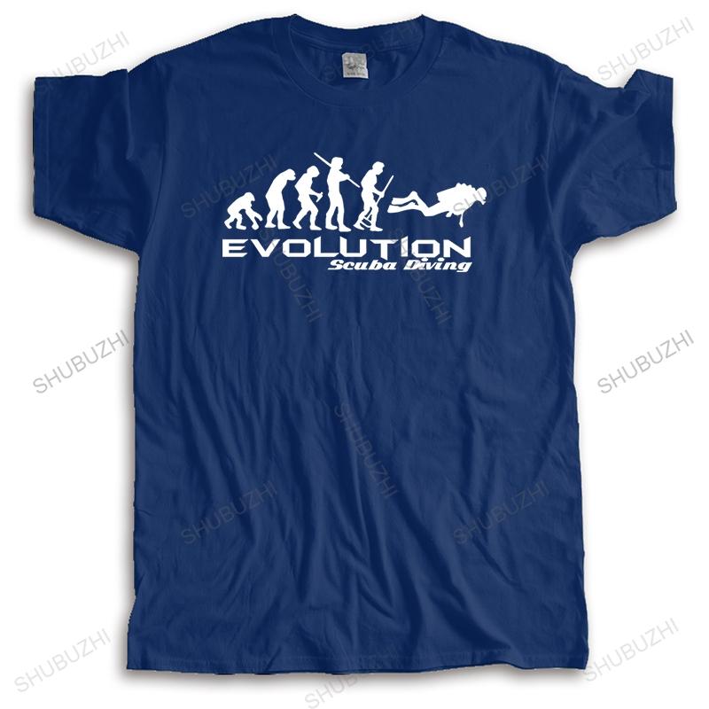 Unisex oneck tshirt fashion brand tshirt black new EVOLUTION Scuba Diving Unisex Teeshirt Euro Size Short Sleeve TSHIRT S