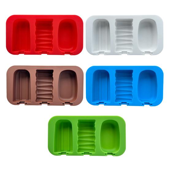 Silicone Ice Lolly Mold with Cover BPA Free Popsicle Maker