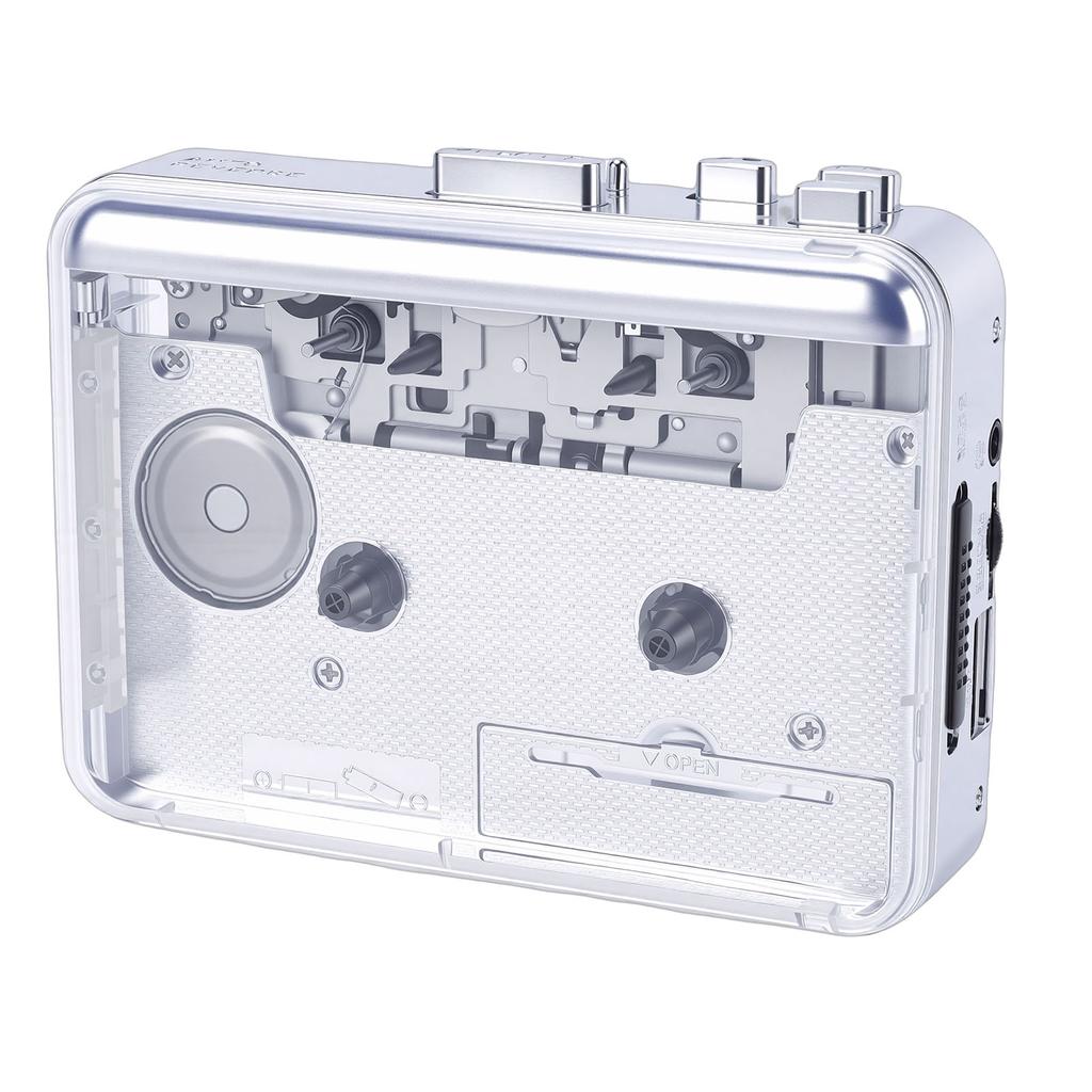 Cassette Tape Player USB Cassette To MP3 Converter with Headphone Port for Music Enthusiasts