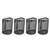 Magnetic Pen Holder Mesh Metal Pencil Marker Basket Desk Organizer for Locker Fridge Whiteboard File Cabinet