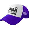 WTF Wheres The Fish Trucker Hat Funny Graphic Mesh Snapback Cap for Unisex Outdoors