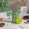 Airtight Tinplate Tea Canister Storage Container For Leaf Tea Bags Matcha Powder Sealed Pantry Organizer Kitchen Tea
