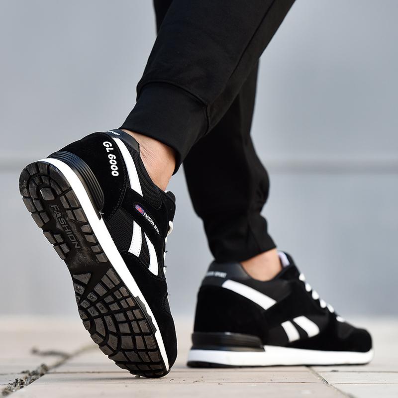 Low-Top Running Shoes Men'S Casual Sport Sneakers Lightweight Summer Fashion Retro Style Slow Run Shoes Breathable Mesh