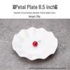 Qianxing Melamine Petal Dinner Plates