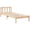 Vidaxl Longer Bed Without Mattress, 90X220 Cm, Solid Pine Wood