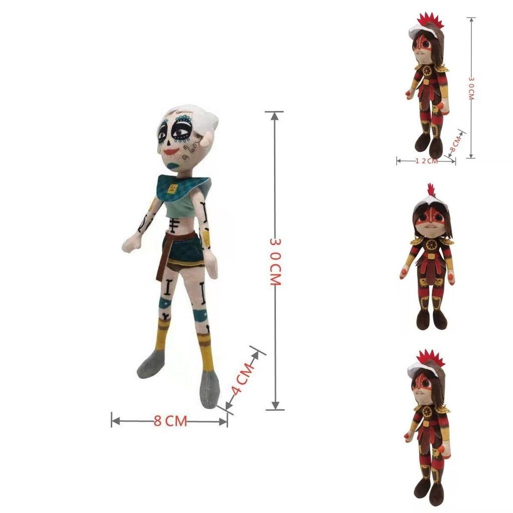 Maya And The Three Plush Toy Soft And Cute Chiapa Warrior Stuffed Doll Toy
