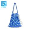 Spring Summer Shoulder Bag for Women Large Capacity Pleated Folding Organ Bag for College Students Knitting for Women